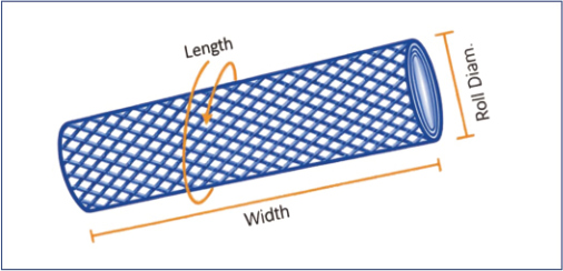 Rockshield Mesh Roll Dimensions: Width, Length, and Diameter Specifications