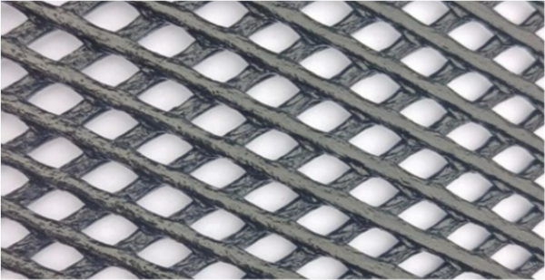 HDPE Rockshield Mesh - Diamond Structure Pipeline Protection
